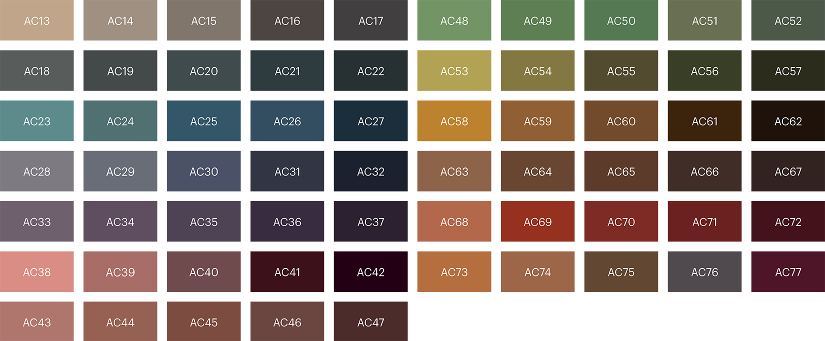 5575 Accent colours