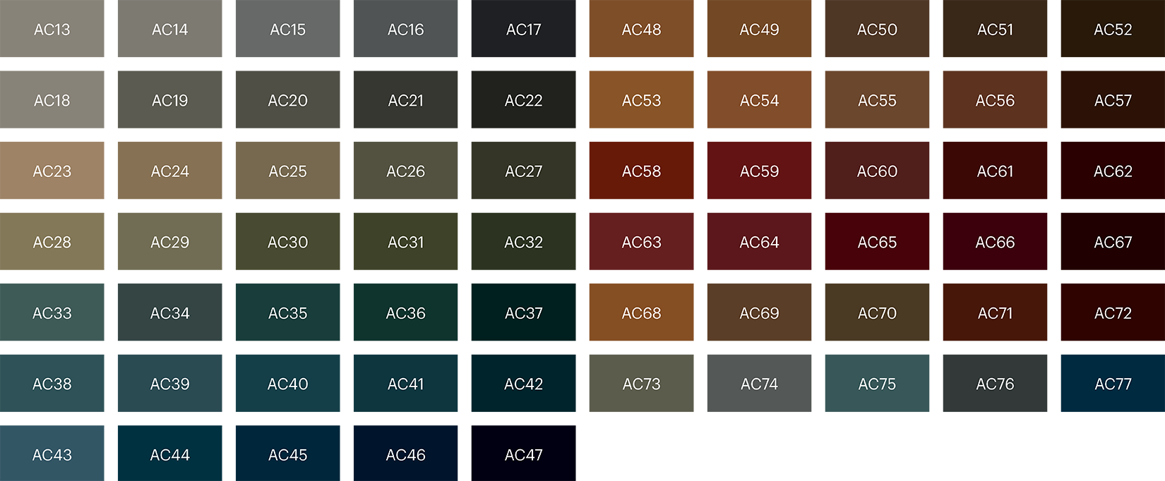 5595 Accent colours